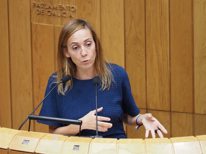 La diputada del PSdeG Noa Díaz