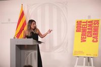 El Govern presenta el cartel institucional y el lema para la Diada: 'Una lengua, muchos acentos'