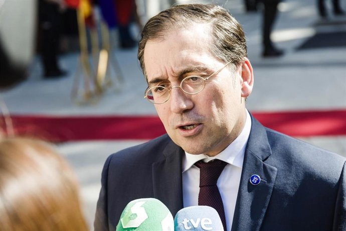 Archivo - El ministro de Asuntos Exteriores, Unión Europea y Cooperación, José Manuel Albares