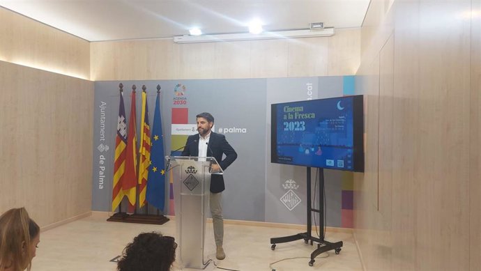 El regidor de Cultura del Ayuntamiento de Palma, Javier Bonet.