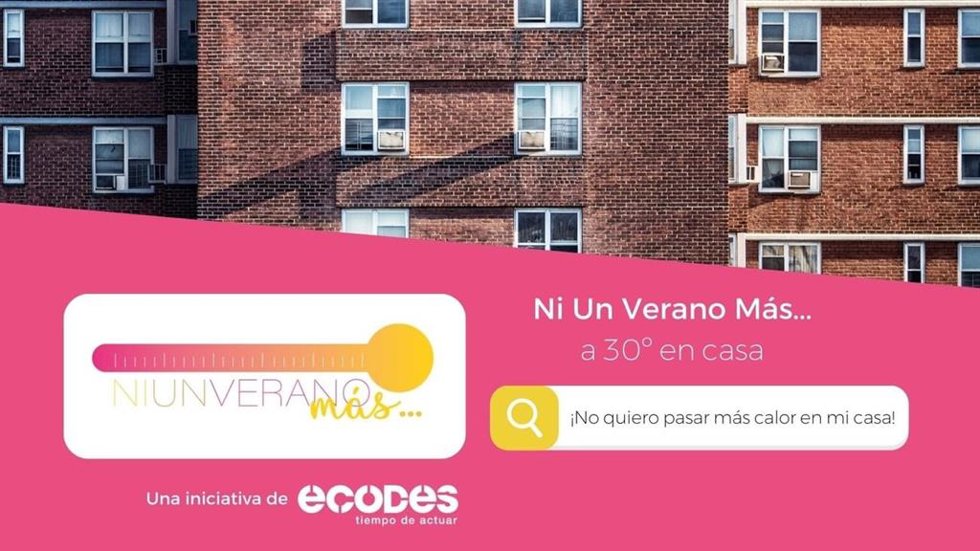 Ecodes promueve la rehabilitación de viviendas como solución al calor extremo dentro de los hogares