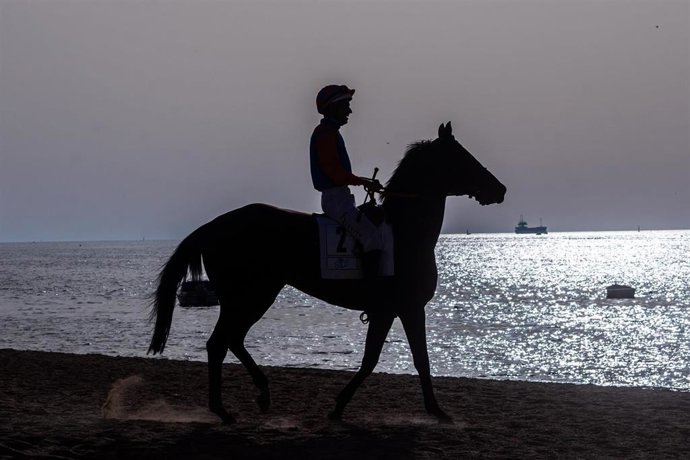 Carrera de caballos del segundo ciclo de Sanlúcar de Barrameda.