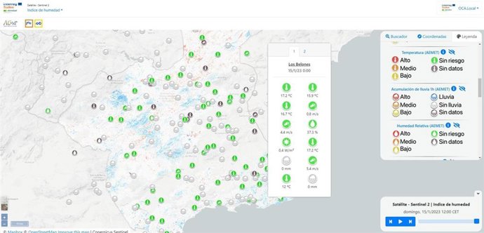 Imagen del proyecto 'ClimAlert, una plataforma de integración de datos que permite optimizar el uso y frecuencia de riego, determinar la cantidad de nutrientes que necesitan las plantas o anticiparse a riesgos climatológicos