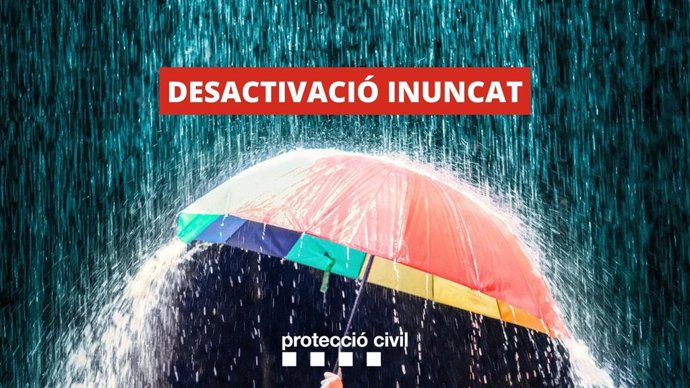 Desactivin l'alerta del pla Inuncat