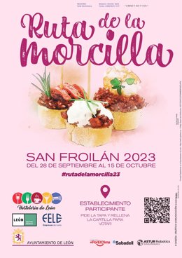 León acogerá la tercera edición de la Ruta de la Morcilla con motivo de las fiestas de San Froilán