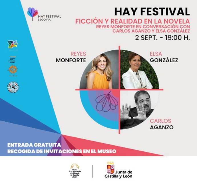 La escritora Reyes Monforte dialogará con los periodistas Elsa González y Carlos Aganzo en la actividad organizada en el Museo de la Siderurgia y la Minería de Castilla y León.