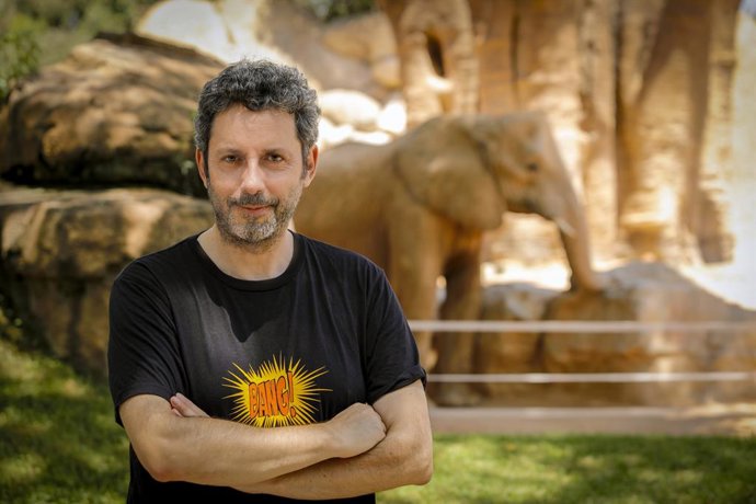 Archivo - El escritor Manuel Ríos en el Bioparc