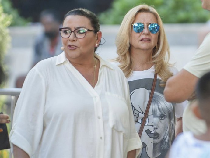 Archivo - María del Monte e Inmaculada Casal en una imagen de archivo