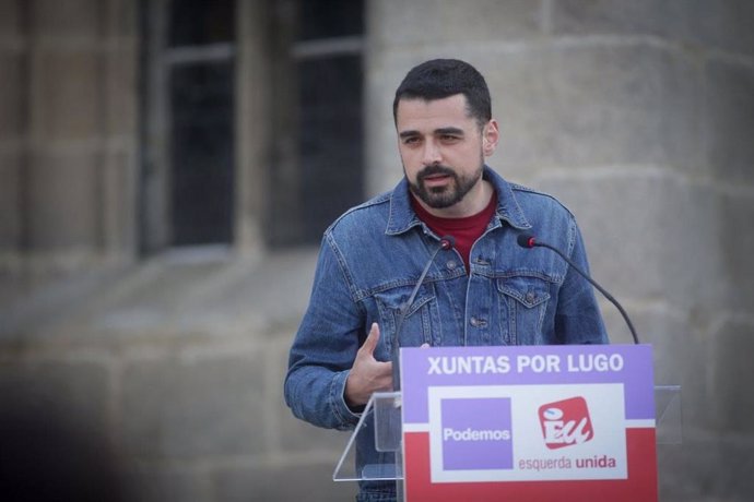 El coordinador nacional de Podemos Galicia, Borja San Ramón