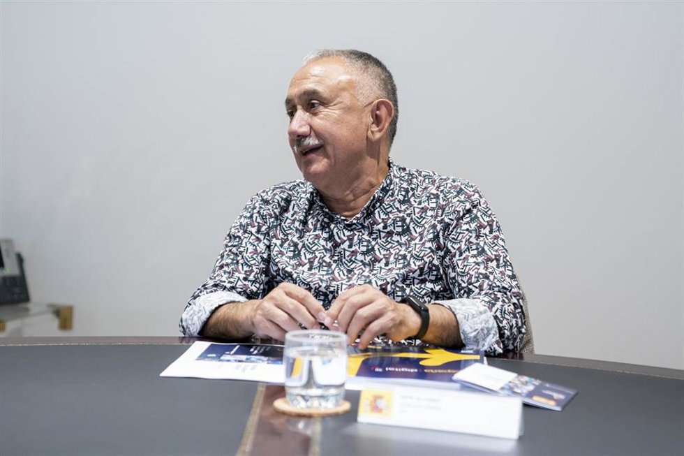 Archivo - El secretario general de UGT, Pepe Álvarez