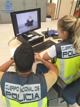 Archivo - Agentes de la Policía Nacional