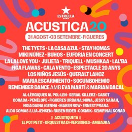 Cartel de la 20 edición del festival
