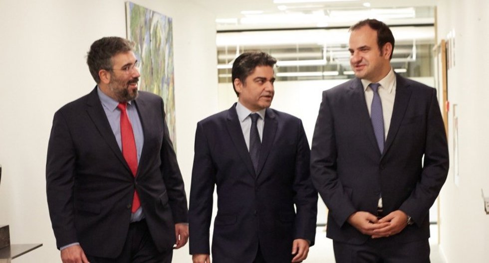 Nicholas Petrakakos, Saad Ashraf and George Giannakis.