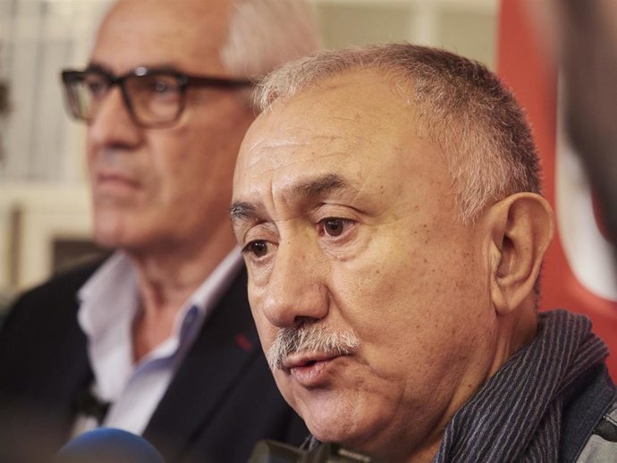 Archivo - El secretario general de Unión General de los Trabajadores (UGT), Pepe Álvarez.