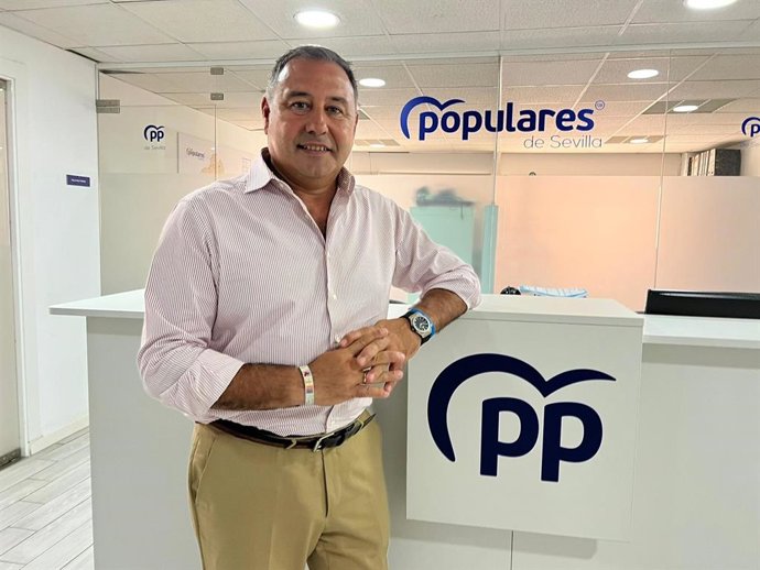 El presidente del PP provincial, Ricardo Sánchez.