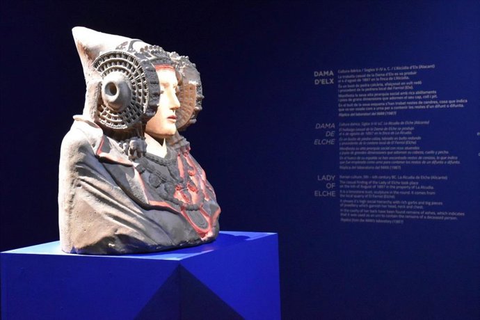 Archivo - Busto de la Dama d'Elx