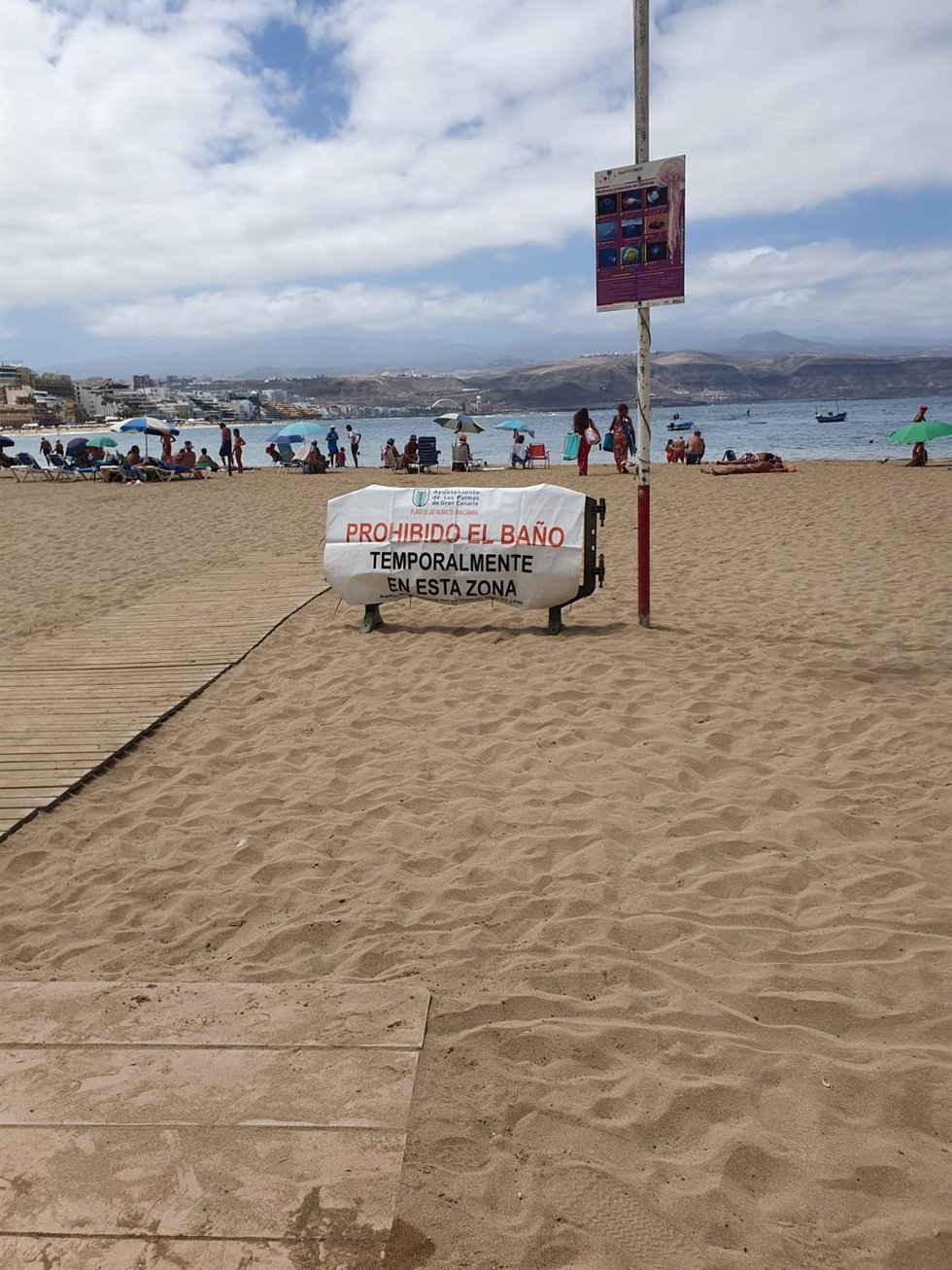 Cerrada al baño de manera puntual la zona de La Puntilla (Gran Canaria) por superar los niveles de enterococos