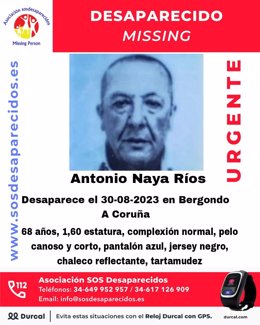 Desaparecido en Bergondo