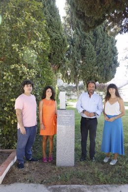 Presentación del homenaje que los jóvenes artistas cordobeses rendirán a Antonio Gala y Ginés Liébana en el marco de Eutopía.