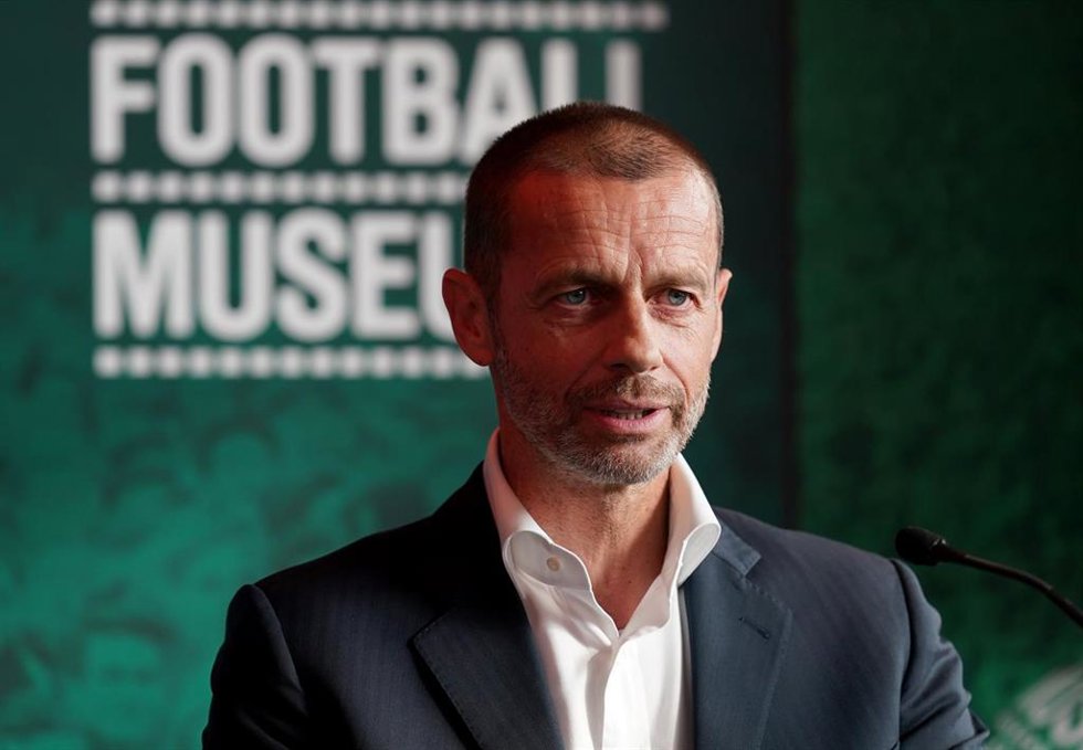 Archivo - Aleksander Ceferin, presidente de la UEFA.