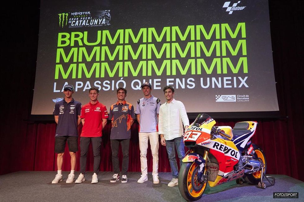 El Born Centre de Cultura i Memria acoge la presentación del GP de Cataluña de motociclismo.
