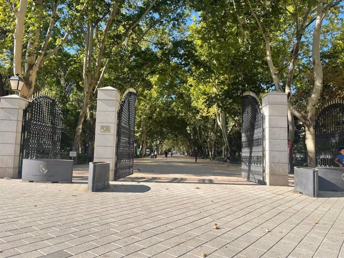 Parque de Abelardo Sánchez en Albacete.