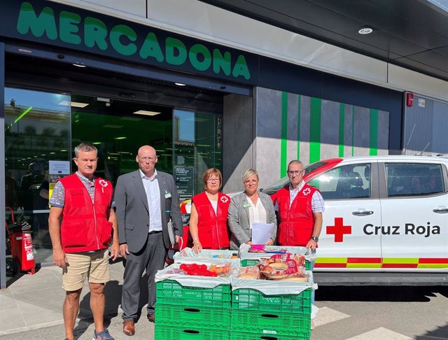 Mercadona donará diariamente alimentos a Cruz Roja de Casas Ibáñez (Albacete).