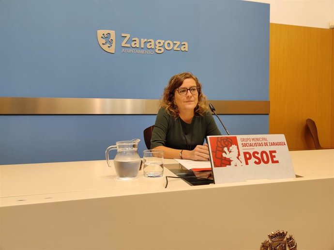 La concejal socialista en el Ayuntamiento de Zaragoza, Marta Aparicio