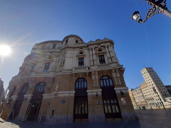 Archivo - Teatro Arriaga en Bilbao.