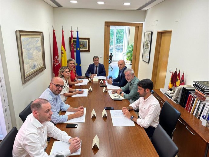 Reunión de la Junta de Portavoces del Ayuntamiento de Murcia