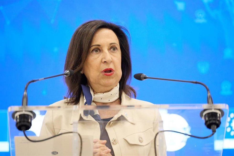 La ministra de Defensa en funciones, Margarita Robles