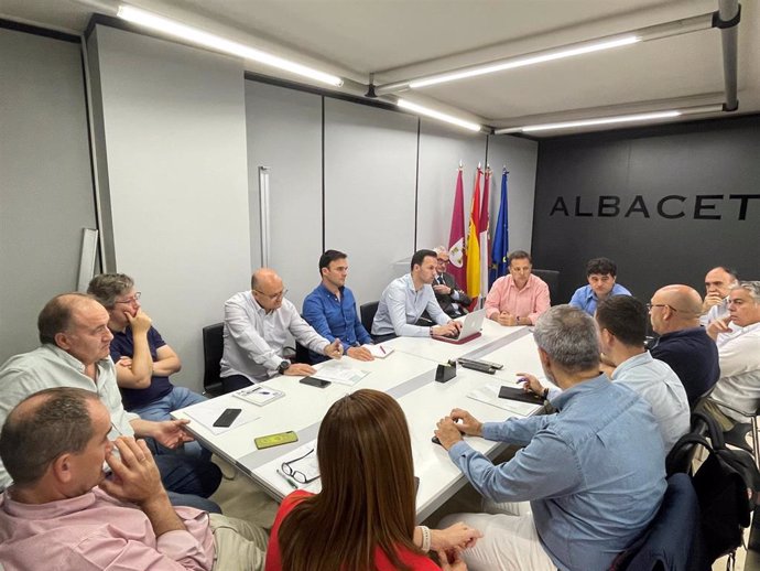 Reunión del equipo de Gobierno con el Albacete Balompié.