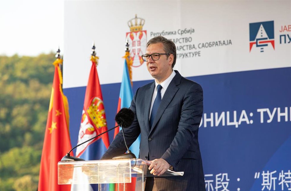 Archivo - El presidente de Serbia, Aleksandar Vucic 