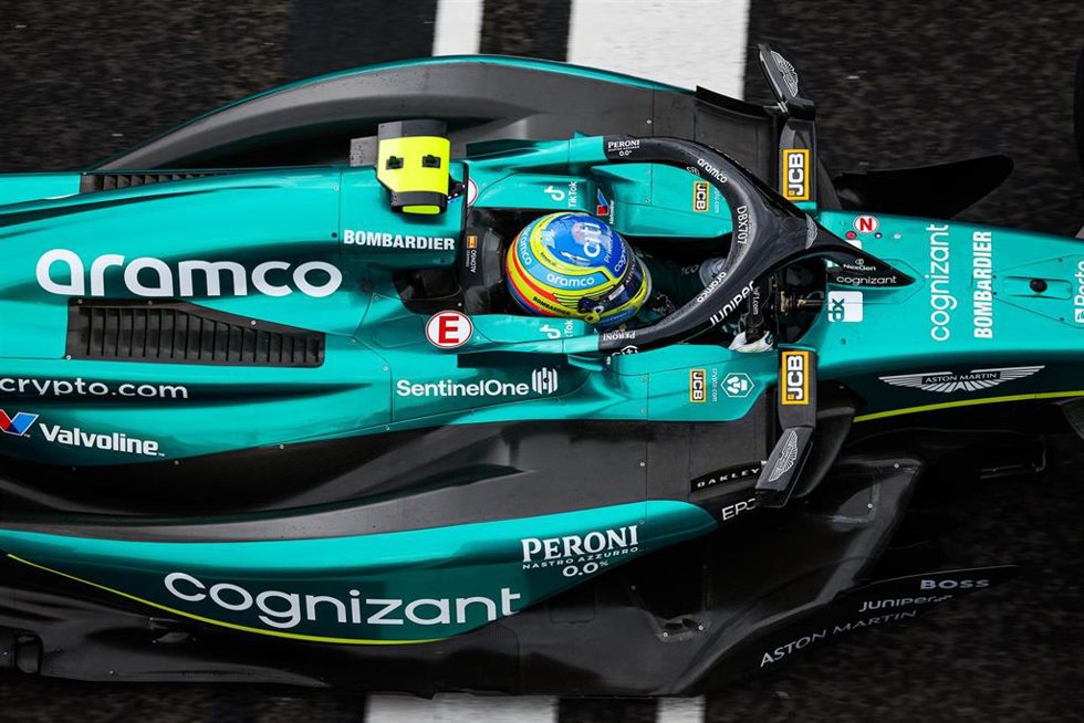 Archivo - El piloto español Fernando Alonso, en el GP de Hungría 2023.