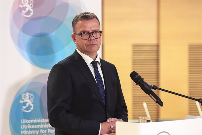 El primer ministro de Finlandia, Petteri Orpo 