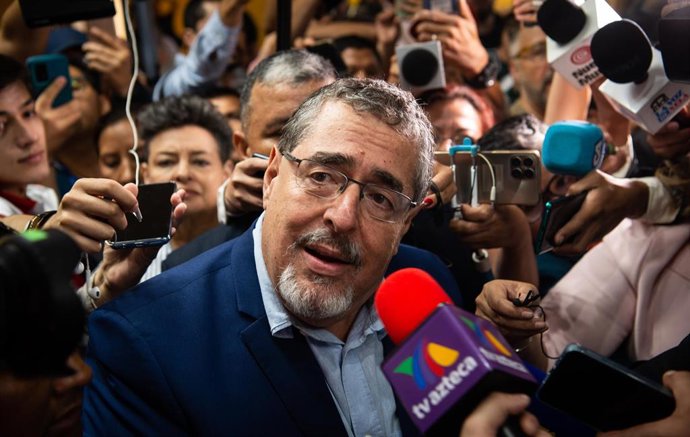 El presidente electo de Guatemala, Bernardo Arévalo