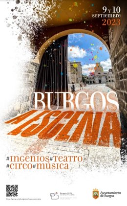 Cartel de la primera edición de 'Burgos a Escena'.