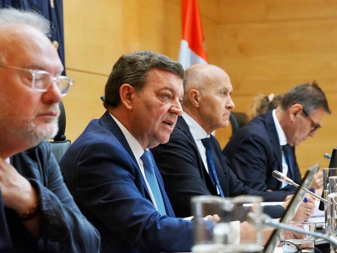 González Gago en su comparecencia en las Cortes