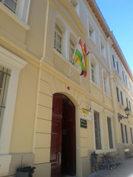 Archivo - Fachada Biblioteca de La Rioja