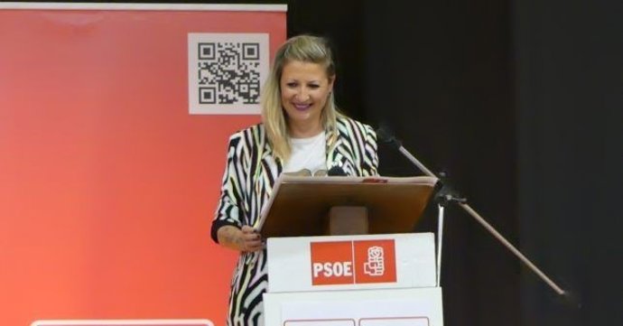 La secretaria de Política Municipal del PSOE de Huelva, Maite Rodríguez.