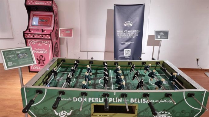 Recreativos Federico en la sede Antonio Machado de la UNIA en Baeza (Jaén).