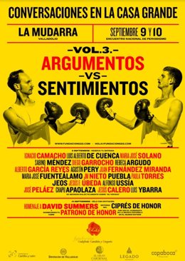 Cartel de la nueva edición de 'Conversaciones en La Casa Grande'.