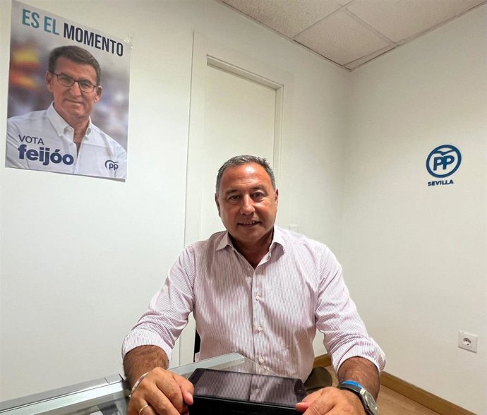 El presidente del PP de Sevilla, Ricardo Sánchez.
