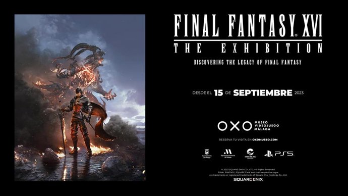 Cartel de la exposición que abrirá al público el 15 de septiembre en OXO Museo del Videojuego de Málaga.
