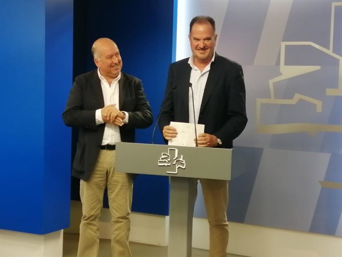 Carmelo Barrio y Carlos Iturgaiz