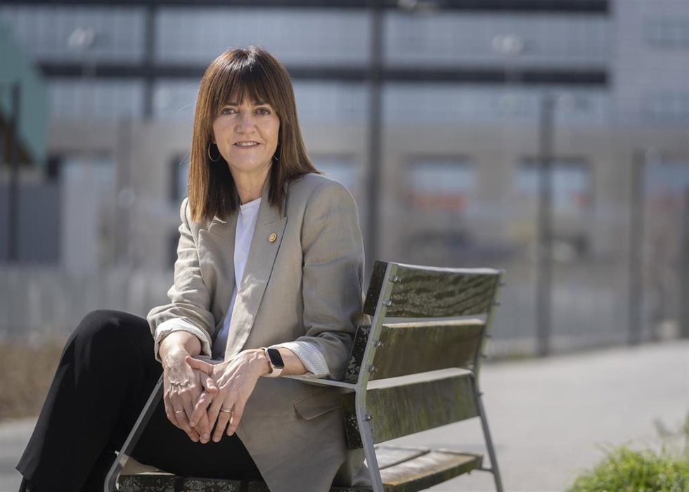 Archivo - La vicelehendakari segunda del Gobierno vasco y secretaria de Estudios y Programas del PSOE, Idoia Mendia, en una entrevista concedida a Europa Press.