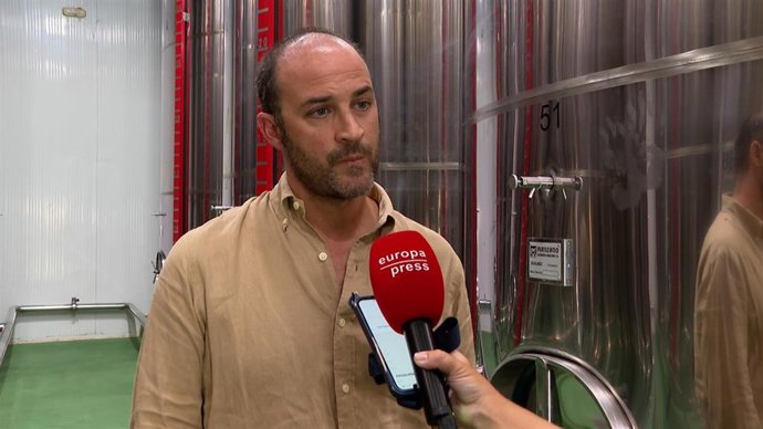 El gerente de la almazara Marín Serrano El Lagar, del municipio cordobés de Carcabuey, Martín Parras.