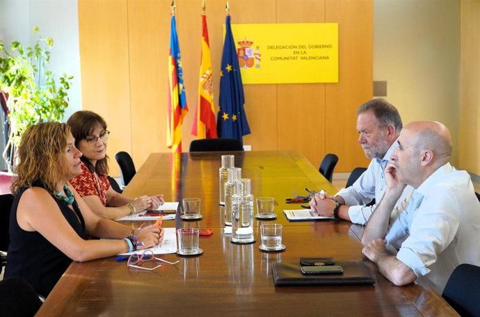Reunión entre Delegación de Gobierno y la CHJ