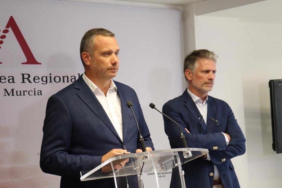 El portavoz del Grupo Parlamentario Popular, Joaquín Segado