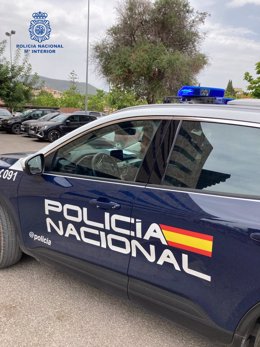 Archivo - Coche Policía Nacional en Ibiza